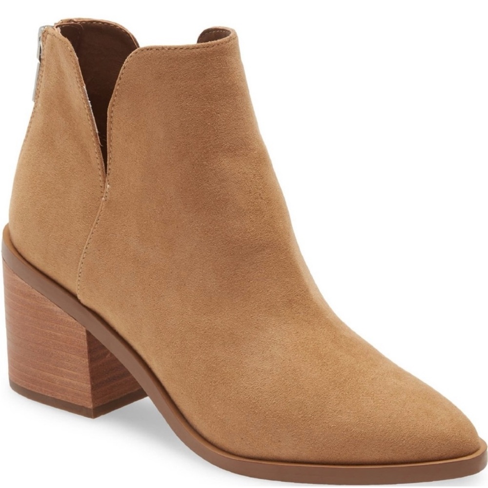 Nordstrom Camel Ankle Booties